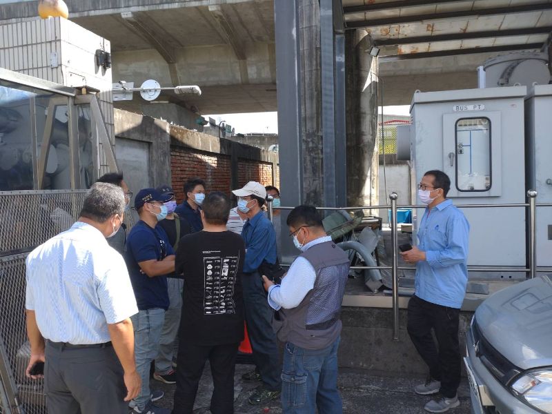 1015-新莊變電所拆遷及電塔基礎拆除會勘