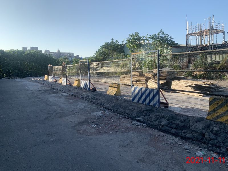 1111-臨時圍籬施作