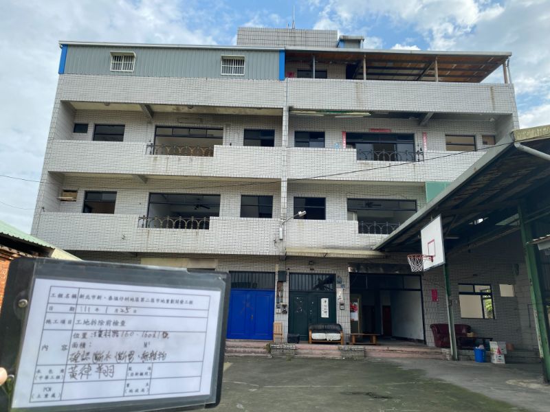 0125-工地拆除、工地拆除前後檢查、組合屋施作、工程宣導看板及圍籬施作