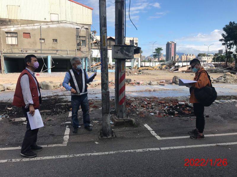 0126-工地拆除、工地拆除前後檢查、組合屋施作、工程宣導看板、會勘及圍籬施作 0126-工地拆除、工地拆除前後檢查、組合屋施作、工程宣導看板、會勘及圍籬施作
