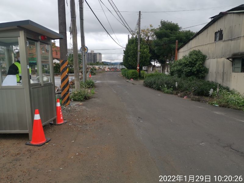 0129-春節巡視、圍籬封板施作及防塵網覆蓋