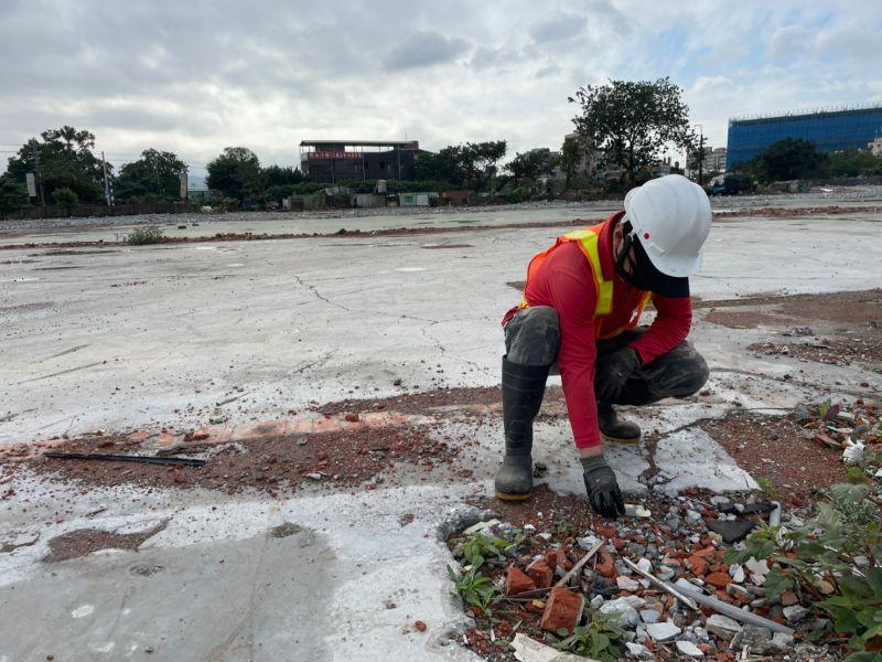 0107-工地拆除、自主檢查、紅火蟻檢測及T-BAR基礎作業