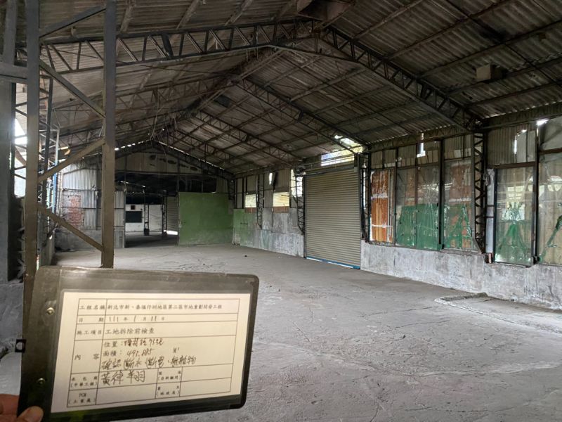 0111-工地拆除、拆除前檢查、T-BAR、地坪及組合屋施工