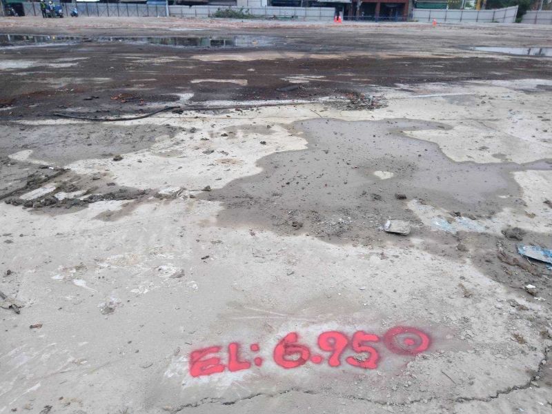 0113-工地拆除、組合屋、地坪放樣及T-BAR基礎施工