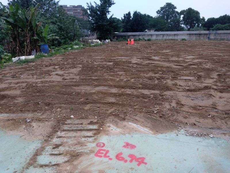 0113-工地拆除、組合屋、地坪放樣及T-BAR基礎施工