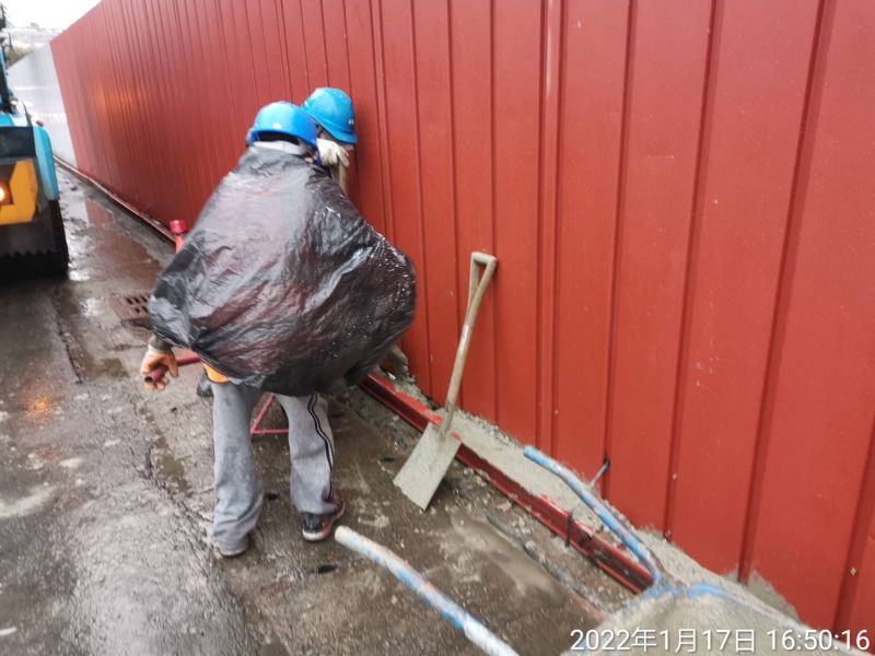 0117-工地拆除、工地拆除檢查、圍籬施作及現場組模