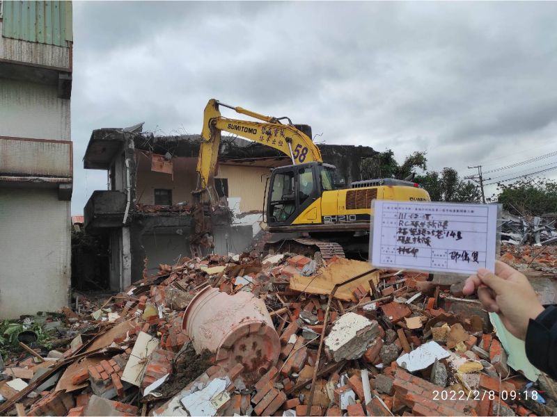 0208-工地拆除、工地拆除前檢查、工程宣導看板及圍籬施作 0208-工地拆除、工地拆除前檢查、工程宣導看板及圍籬施作