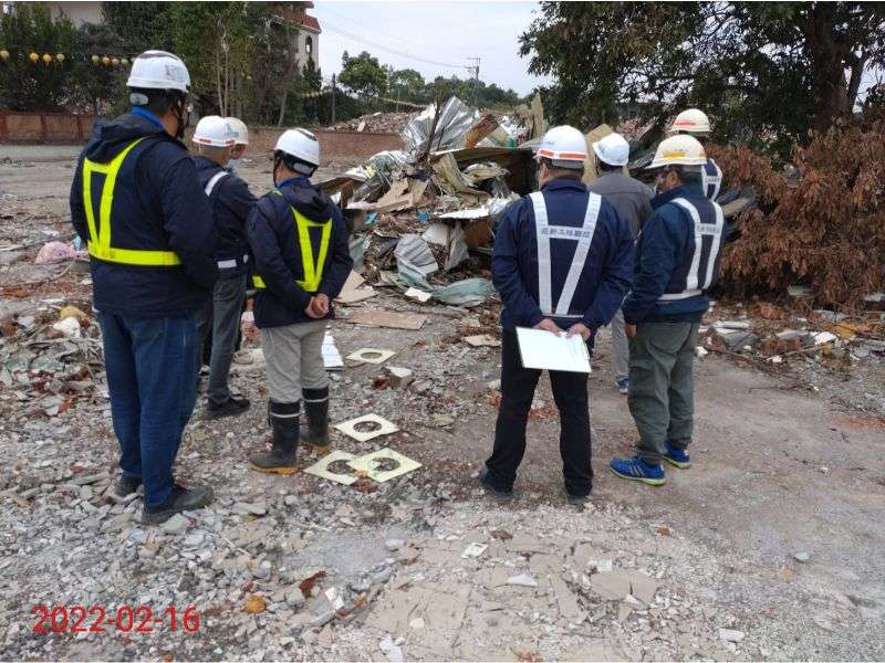 0216-工地拆除、工地拆除前檢查、工程宣導看板及圍籬施作 0216-工地拆除、工地拆除前檢查、工程宣導看板及圍籬施作