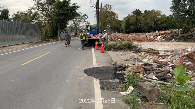 0225-建物拆除、拆後整地、圍籬施作、宣導看板(C)基礎回填,高程檢測及紅火蟻防治 0225-建物拆除、拆後整地、圍籬施作、宣導看板(C)基礎回填,高程檢測及紅火蟻防治