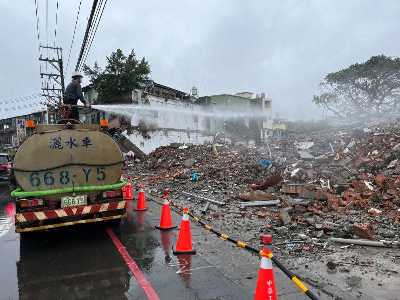 0307-建物拆除、拆除後有價料會磅、管理維護(灑水抑塵/電線固定)及施工查驗 0307-建物拆除、拆除後有價料會磅、管理維護(灑水抑塵/電線固定)及施工查驗