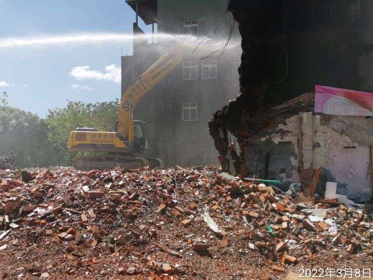 0308-建物拆除、圍籬施作、拆除後有價料會磅、管理維護(灑水抑塵)及污水工裎(材料進埸)