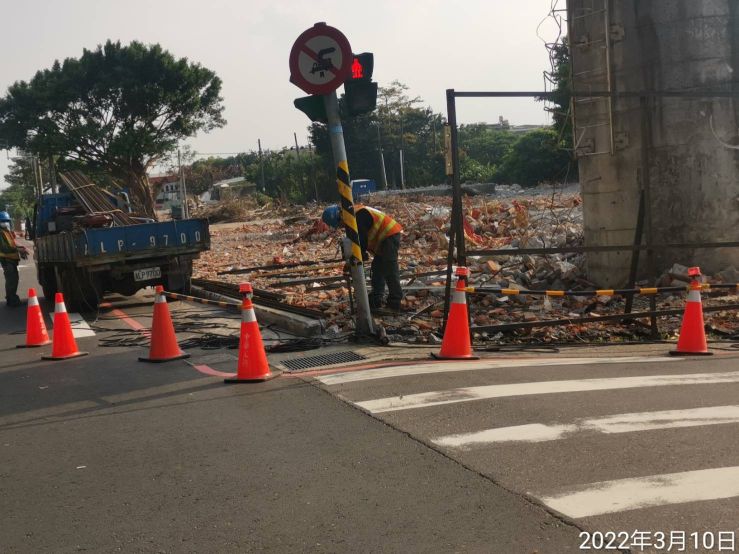 0310-建物拆除、圍籬施作、拆除後有價料會磅、廢棄物會磅及出運管制