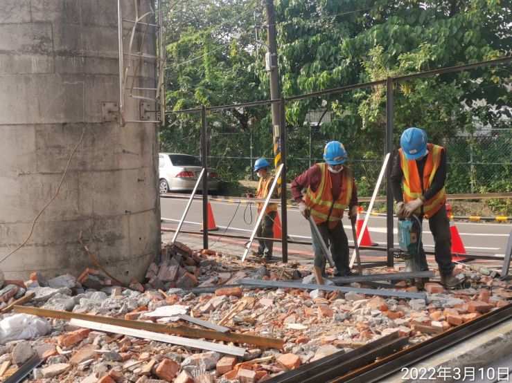 0310-建物拆除、圍籬施作、拆除後有價料會磅、廢棄物會磅及出運管制