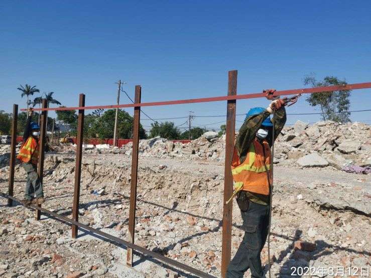 0312-建物拆除、拆後整地、圍籬施作/噴漆、施工查驗及污水工程