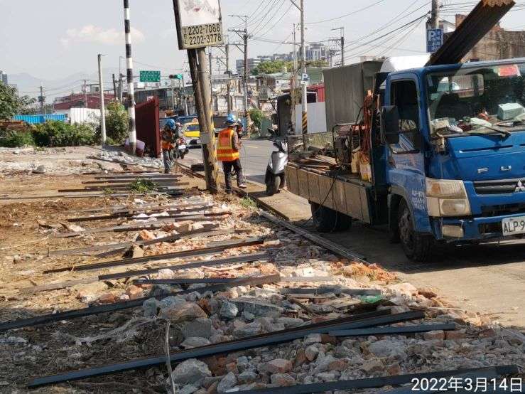 0314-建物拆除、圍籬施作、廢(乙)清出運、拆除後有價料會磅、B8類廢棄物會磅及紅火蟻偵查(B區)