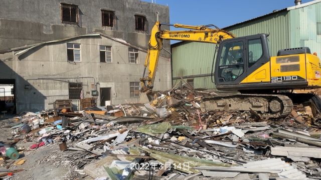 0314-建物拆除、圍籬施作、廢(乙)清出運、拆除後有價料會磅、B8類廢棄物會磅及紅火蟻偵查(B區)