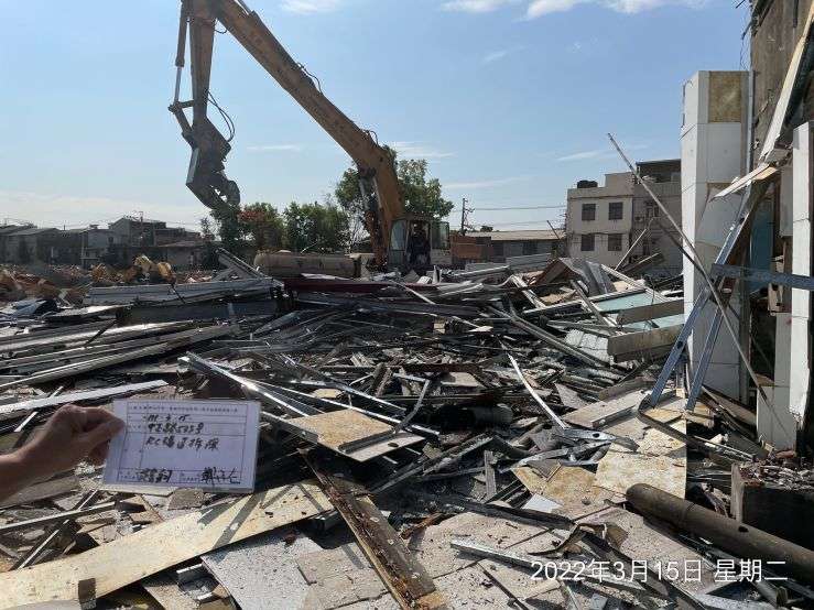 0315-建物拆除、圍籬施作、工程宣導看板、B8類廢棄物出運管制、B8類廢棄物會磅、紅火蟻偵查及管理維護(號誌維修)