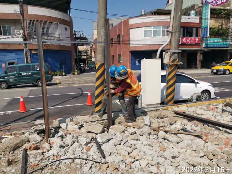 0315-建物拆除、圍籬施作、工程宣導看板、B8類廢棄物出運管制、B8類廢棄物會磅、紅火蟻偵查及管理維護(號誌維修)