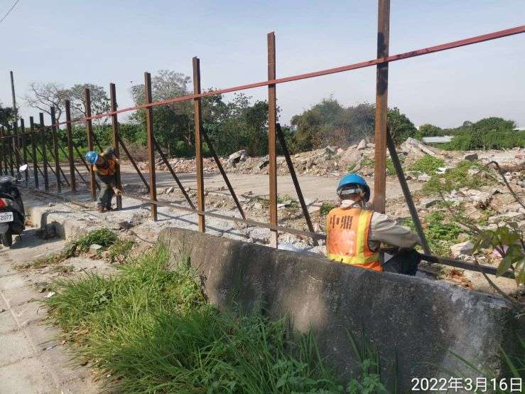 0316-建物拆除、圍籬施作、B8類廢棄物會磅、紅火蟻偵查及管理維護(防塵網覆蓋/車輪清洗)