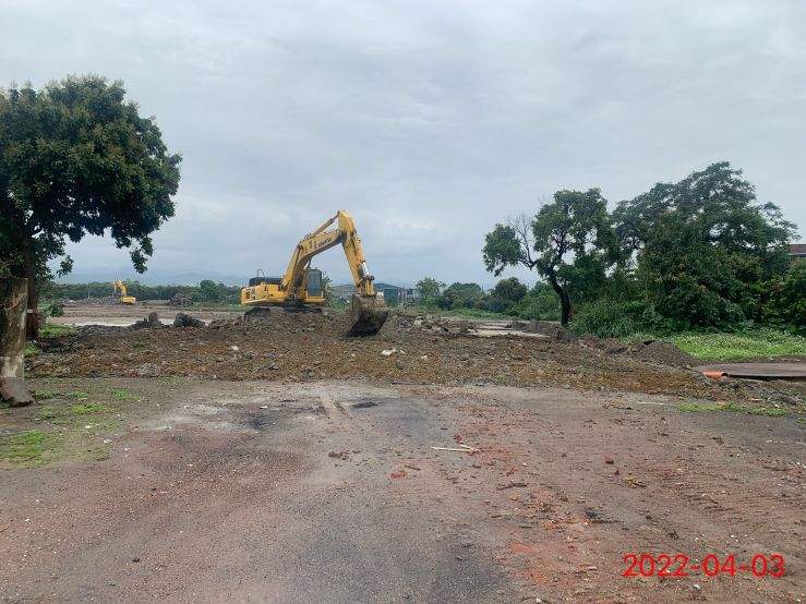 0403-建物拆除、臨時排水設施/地面破碎及管理維護(人行道清掃)