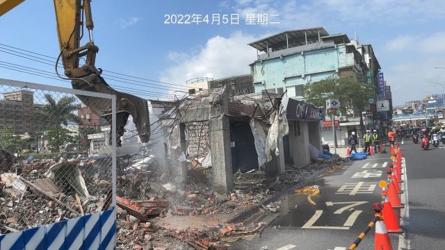 0405- 建物拆除、圍籬施作及管理維護(交維管制)