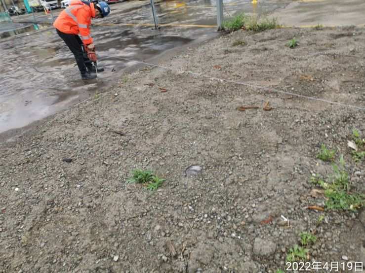 0419-建物拆除、圍籬施作及臨時排水工程(地坪破碎)及沉沙池(土方載運)