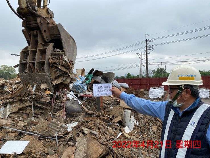 0421-建物拆除、B8類廢棄物出運管制(載運覆蓋/車輪清洗)、B8類廢棄物會磅及管理維護/中華工程111年5月-防災訓練