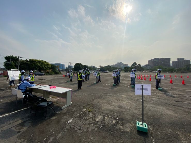 0421-建物拆除、B8類廢棄物出運管制(載運覆蓋/車輪清洗)、B8類廢棄物會磅及管理維護/中華工程111年5月-防災訓練