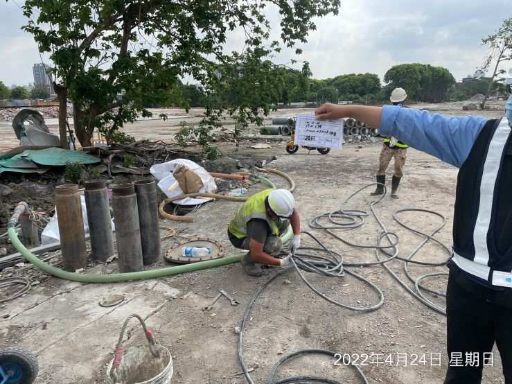 0424-圍籬施作、臨時排水工程及污水工程