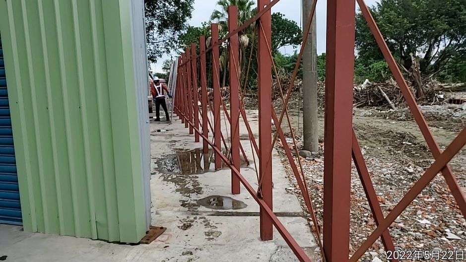 0522-圍籬施作、臨時排水工程、整地土方工程、污水工程及推管作業
