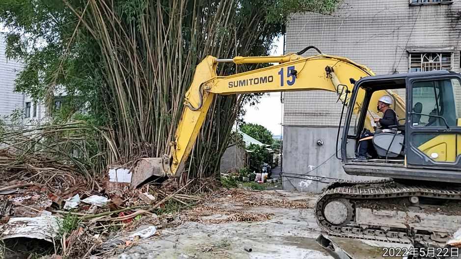 0522-圍籬施作、臨時排水工程、整地土方工程、污水工程及推管作業