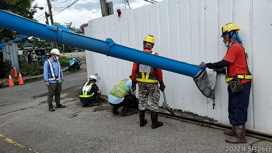 0526-圍籬施作、臨時排水工程、污水工程及管理維護(水溝清理/路樹處理)