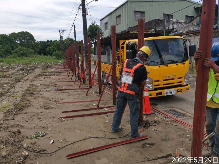 0529-圍籬施作、臨時排水工程、整地土方工程及污水工程