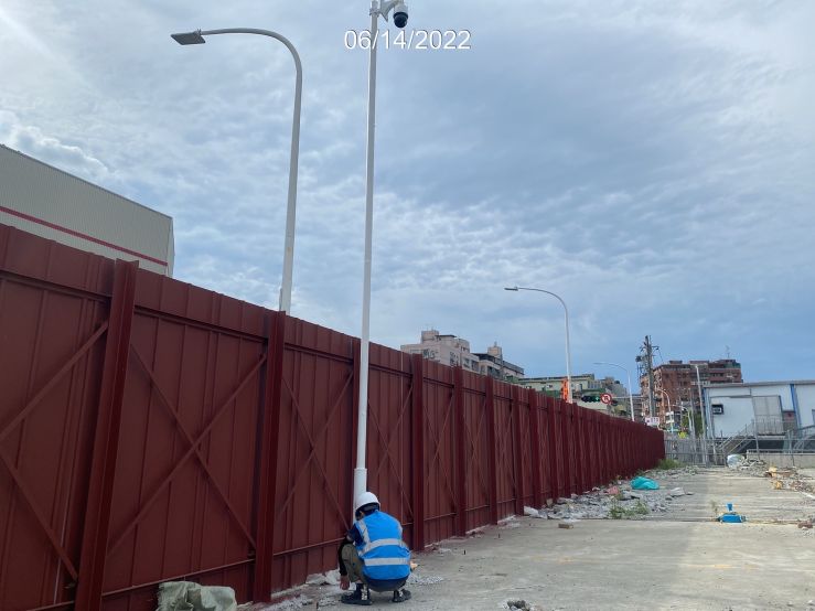 0614-圍籬施作、B8類廢棄物會磅、整地土方工程、污水工程、工地即時影像監控系統工程及管理維護(人行道清理/垃圾搬運/欄杆施作)