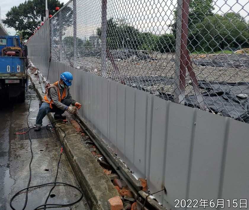 0615-圍籬施作、B8類廢棄物會磅、整地土方工程、污水工程及管理維護(欄杆施作)