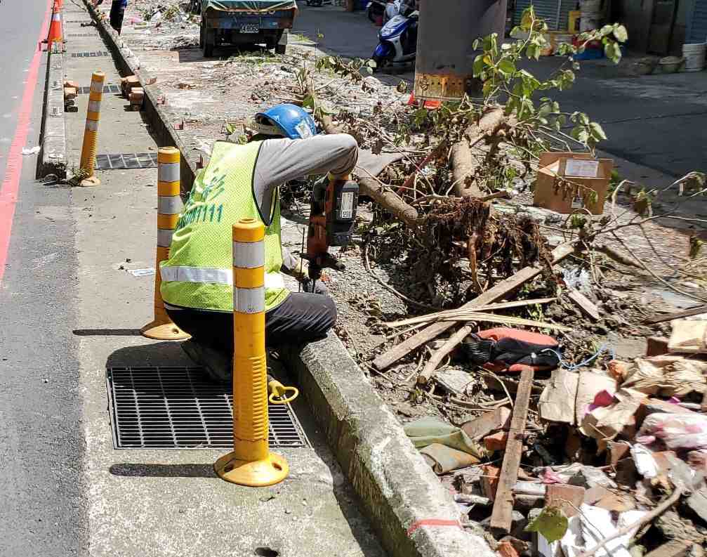 0708-整地土方工程、臨時排水工程、圍籬施作、污水工程及管理維護(覆蓋防塵網)