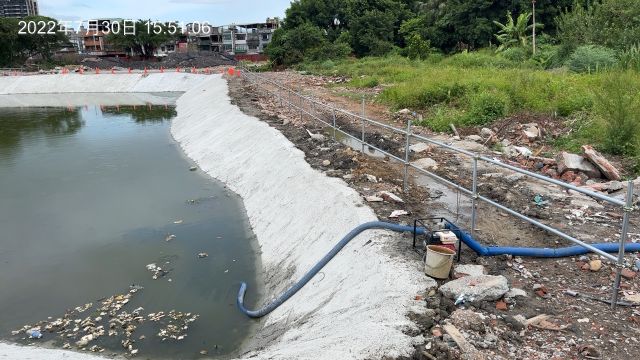 0730-整地土方工程、圍籬施作、臨時排水工程、污水工程及管理維護(防塵網覆蓋/排水溝清理/滯洪池抽排水)