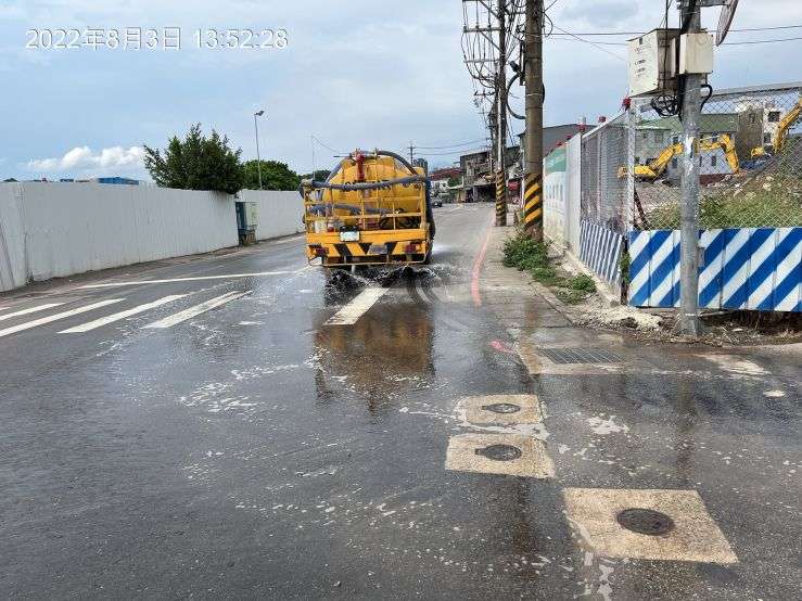 0803-整地土方工程、圍籬施作、臨時排水工程、污水工程及管理維護(臨時照明燈安裝/路面清洗灑水/排水溝清理)