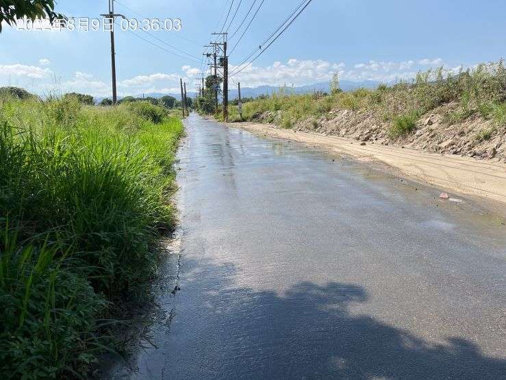 0809-整地土方工程、圍籬施作、臨時排水工程及管理維護(路面清洗)