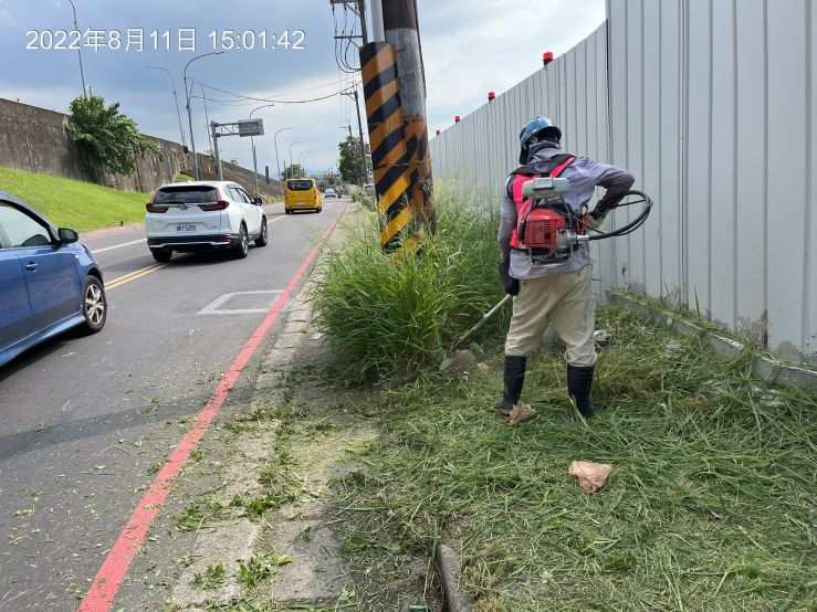 0811-整地土方工程、臨時排水工程、圍籬施作、污水工程及管理維護(雜草處理/溝蓋修補)