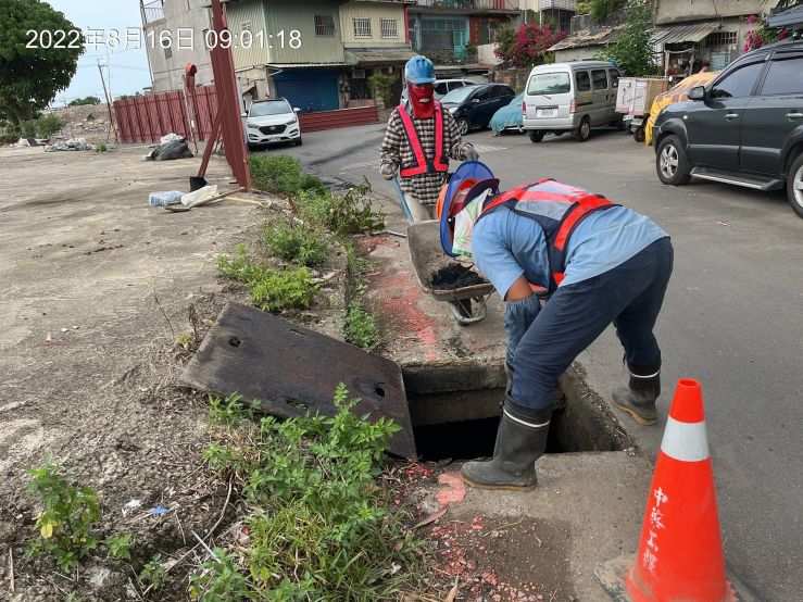 0816-整地土方工程、臨時排水工程、圍籬施作及管理維護(排水溝清理)