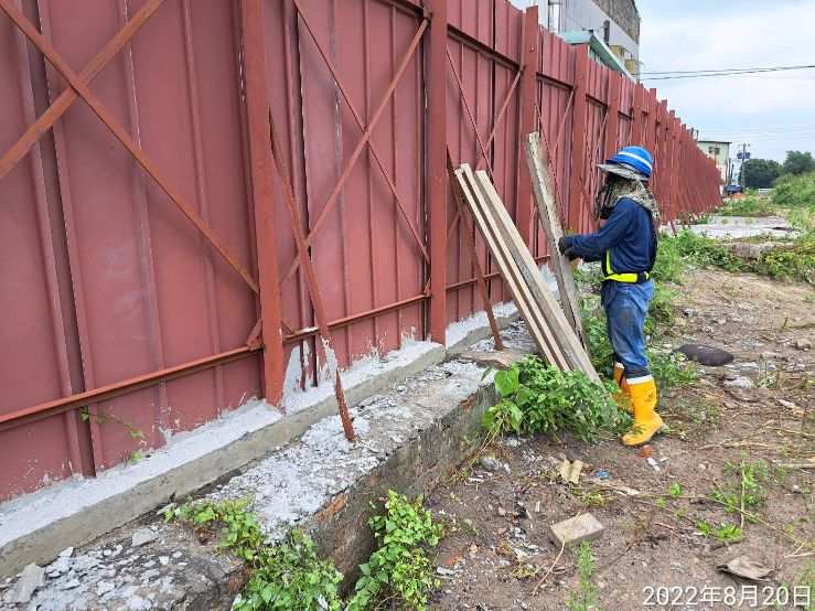 0820-整地土方工程、臨時排水工程、圍籬施作、污水工程及管理維護(垃圾清理) 0820-整地土方工程、臨時排水工程、圍籬施作、污水工程及管理維護(垃圾清理)