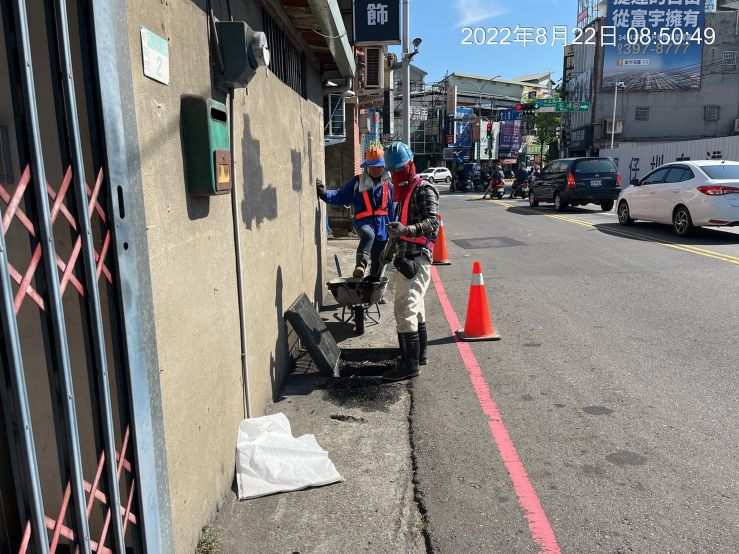 0822-整地土方工程、臨時排水工程、圍籬施作、污水工程及管理維護(排水溝清理)