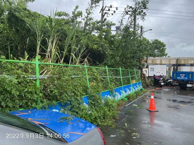 0903-污水工程及管理維護(軒嵐諾颱風陸警-圍籬固定/丙種圍籬拆除)