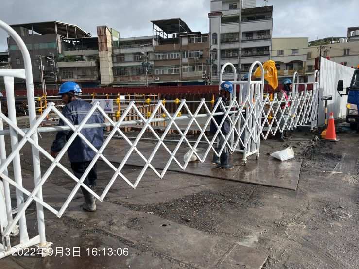 0903-污水工程及管理維護(軒嵐諾颱風陸警-圍籬固定/丙種圍籬拆除)