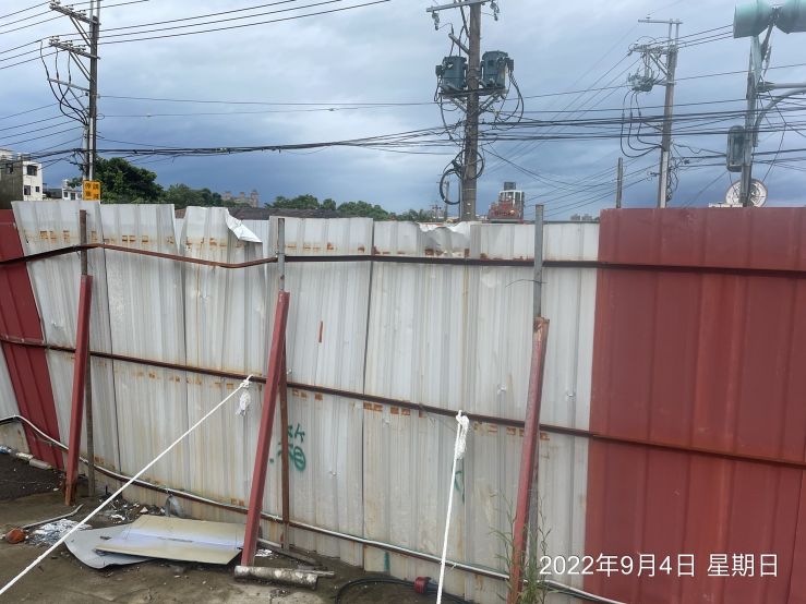 0904-管理維護(軒嵐諾颱風陸警解除/工區巡檢)