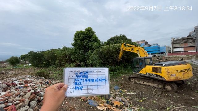 0907-整地土方工程、臨時排水工程、污水工程及管理維護(滯洪池抽排水/防塵網覆蓋/放置柔性牌面/柔性告示牌安裝/紅標線繪製/放置游泳圈) 0907-整地土方工程、臨時排水工程、污水工程及管理維護(滯洪池抽排水/防塵網覆蓋/放置柔性牌面/柔性告示牌安裝/紅標線繪製/放置游泳圈)