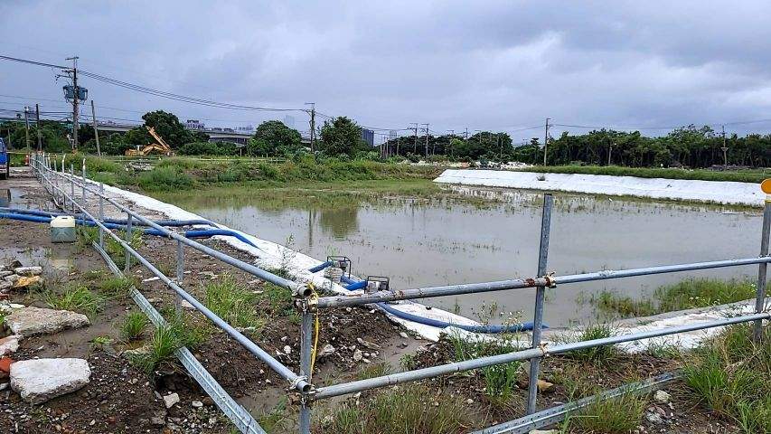 0912-整地土方工程、污水工程及管理維護(滯洪池抽水/舊有圍籬拆除)
