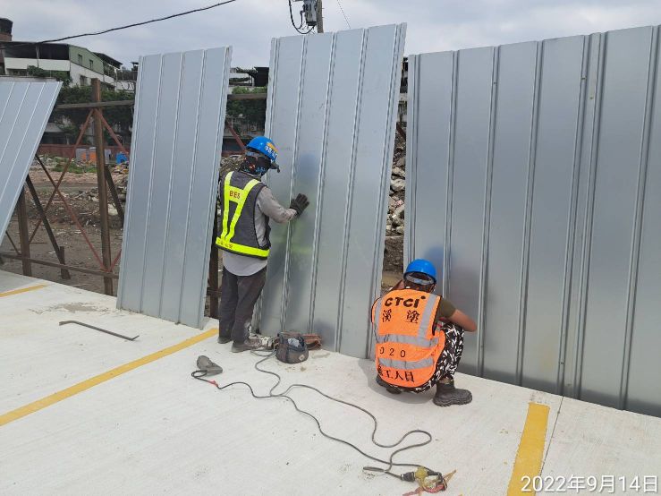 0914-整地土方工程、污水工程及管理維護(滯洪池抽水/張貼告示牌/第一階段交維改道說明)