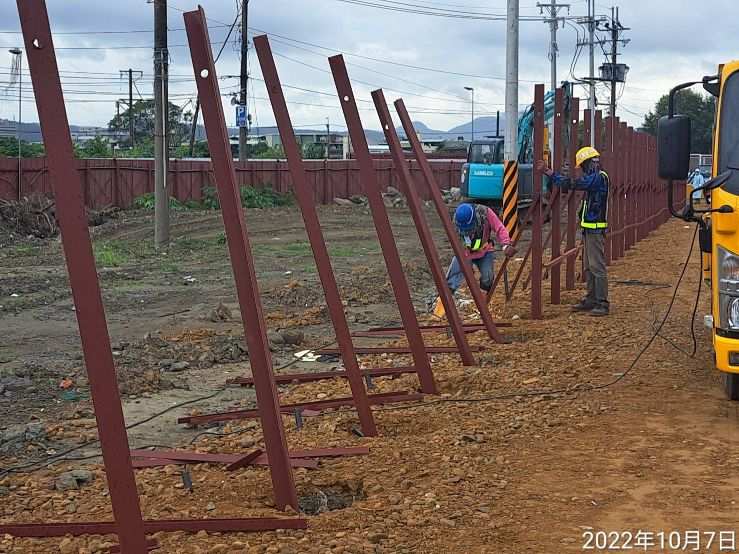 1007-整地土方工程、圍籬工程、污水工程及管理維護(貓道施工/路面清洗)